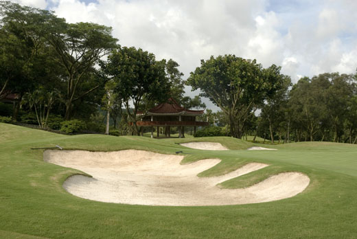 Classy Chung Shan: Palmer's understated bunkering at the 4th
