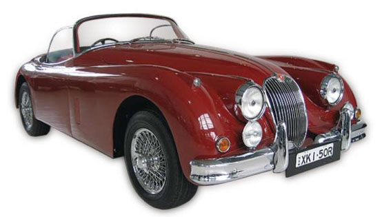 A rare breed: the Jag XK150
