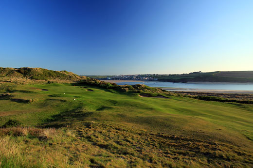 Cornish Cracker: the par- five sixteenth at St Enodoc