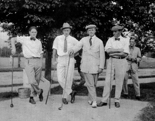Dick Kimball, Gilbert Nichols, Aleck Smith and Anderson, 1910