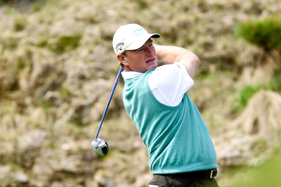 Ernie Els failed to live up to his billing, finishing well down the field