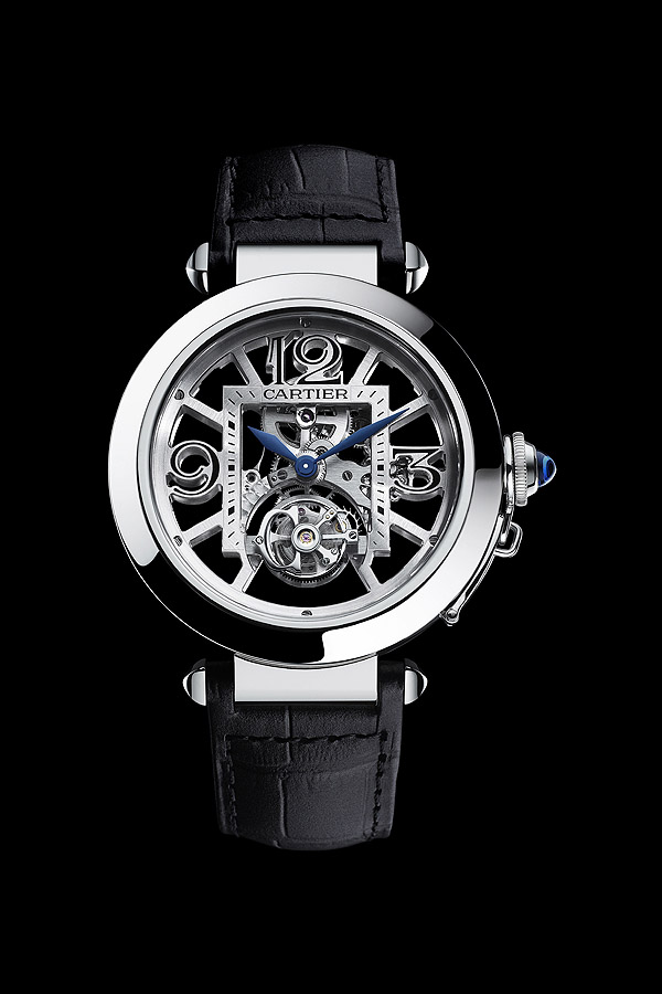 Pashe de Cartier Skeleton Flying Tourbillion