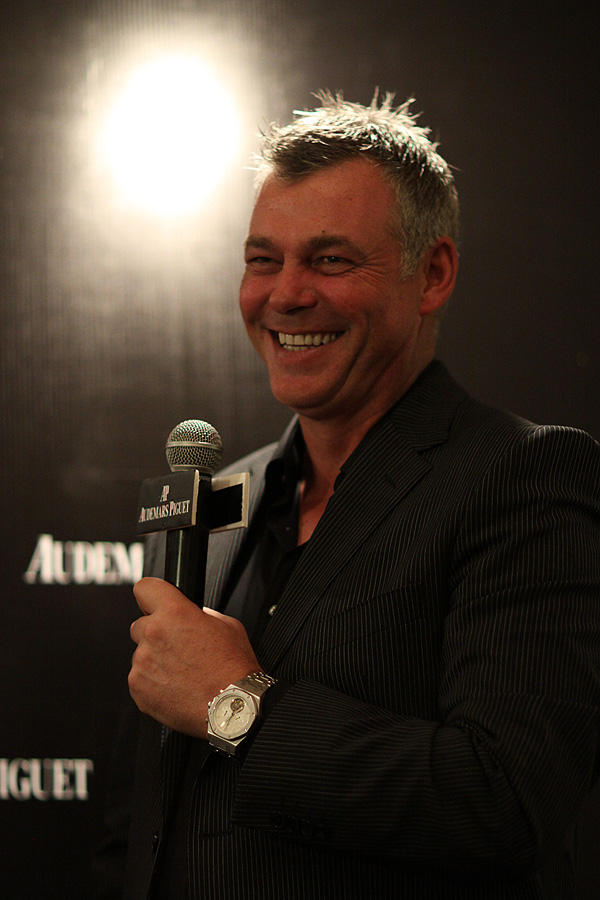 Darren Clarke at the Shek O Country Club