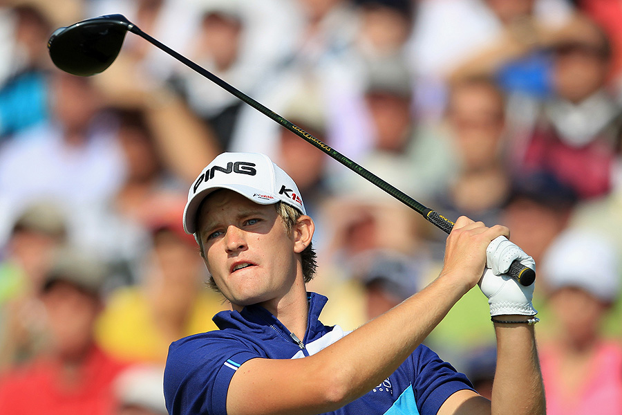 Tom Lewis, the 20-year-old amateur who shared the first round lead with Thomas Bjorn