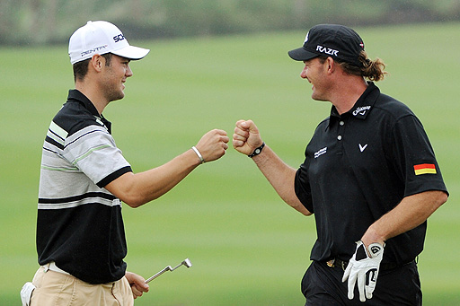 Kaymer and Cejka's share of second place with England netted the team over US$1 million