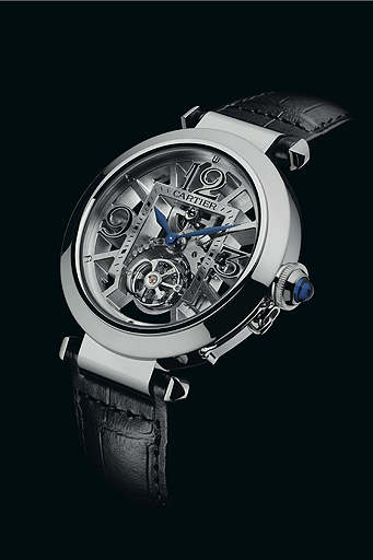 The Pasha de Cartier Skeleton
