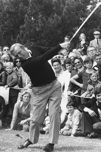 Starting strong: In 1960, Arnold Palmer became IMG's first client