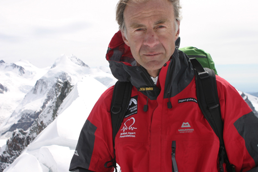 British explorer Sir Ranulph Fiennes