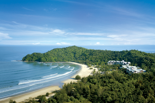 The idyllic Shangri-La Rasa Ria Resort, home to Dalit Golf & Country Club