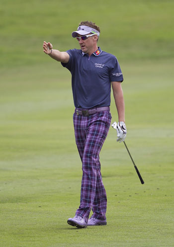 Ian Poulter at the 2011 HK Open