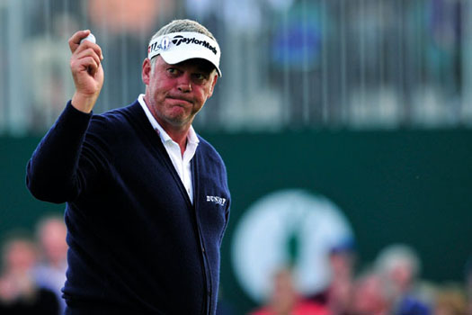 Darren Clarke failed to find the form that won him the Open one year before