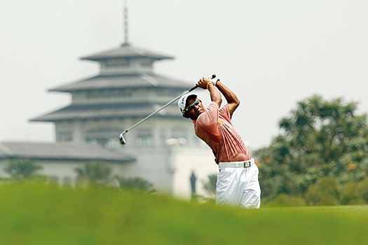 Thongchai Jaidee at the 2006 Indonesian Open at the Emeralda Golf Club