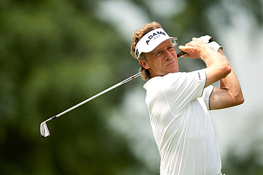 Bernhard Langer currently leads the Charles Schwab Cup points race