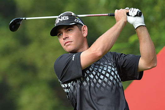 Oosthuizen at the WGC-HSBC Champions at Mission Hills in October