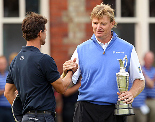 Els took advantage of Scott’s late collapse to win the 2012 Open Championship