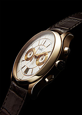 The Gouverneur Chronograph in pink gold