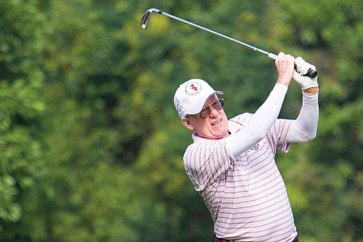 Joe Pethes won the Senior Golfers Cup in December and the January Monthly Medal