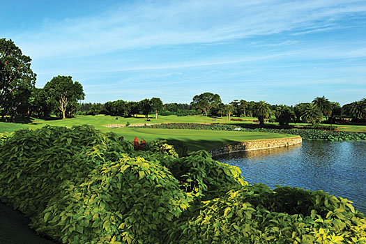 The fabulous Garden Course at Tanah Merah is one of Singapore's best course