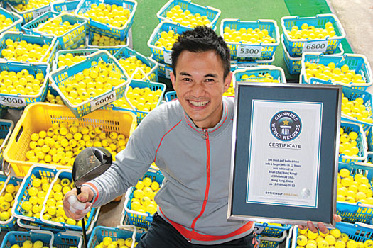 "I am excited to represent Hong Kong to break this Guinness World Record," said Cha