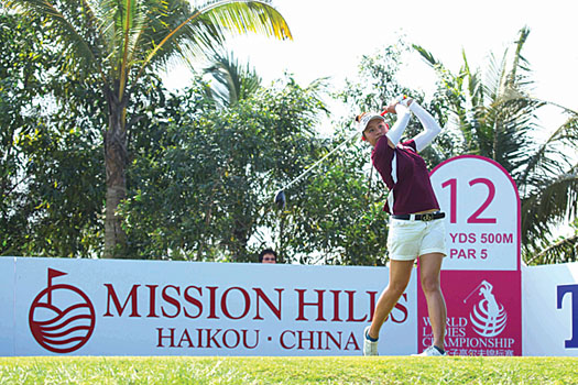Michelle Cheung became the first Hong Kong golfer to make the cut at a Ladies European Tour event