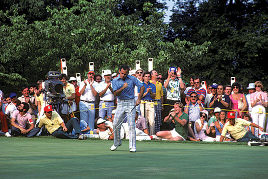 David Graham put on a putting clinic during the final round of the 1981 US Open
