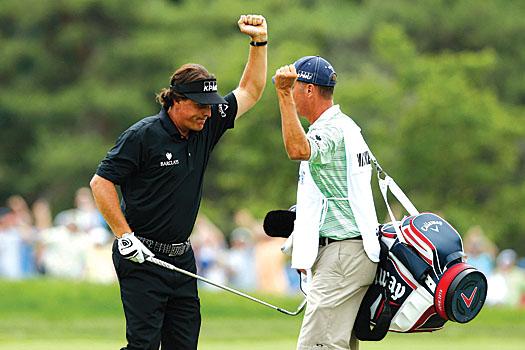 Phil Mickelson now has six runner-up finishes at the US Open