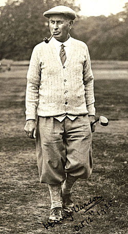 Vardon at The Open in 1937
