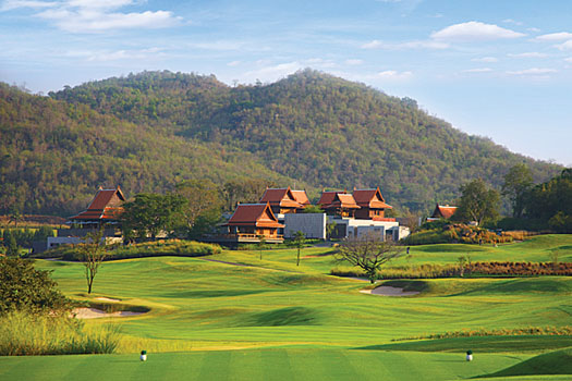 The award-winning clubhouse at Banyan Golf Club in Hua Hin