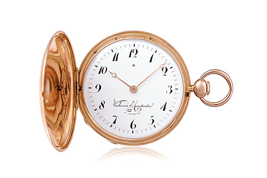 From 1826, a huntingcase pocket watch