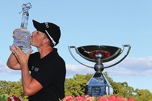 With his FedEx Cup success, Henrik Stenson is now ranked fourth in the world