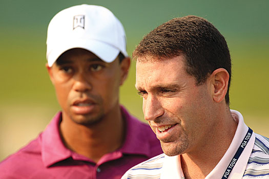 Tiger Woods and his long time Agent Mark Steinberg