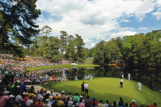 "The key to Augusta is the greens"