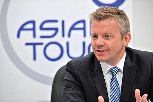  Asian Tour CEO Mike Kerr