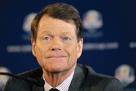 Tom Watson, this year’s US Ryder Cup captain