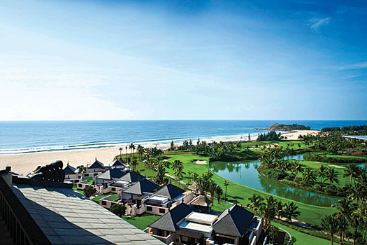 The seaside setting of Clear Water Bay Golf Club