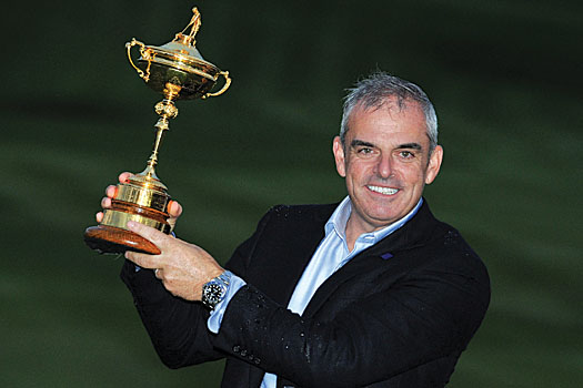 European Ryder Cup captain Paul McGinley