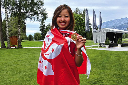 Tiffany Chan has been recognised by the Secretary for Home Affairs following her outstanding 2014 season