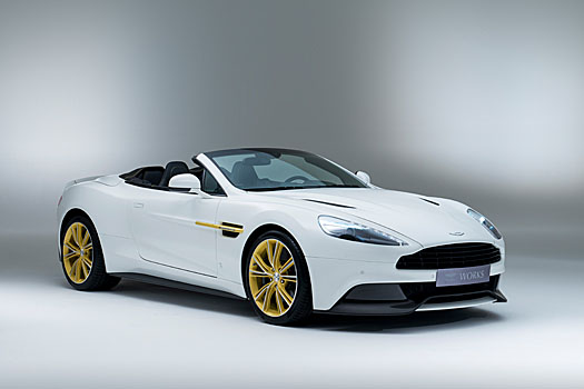 The limited edition Vanquish grand tourer