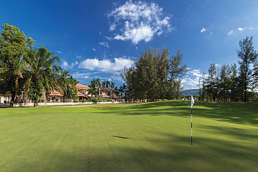 The greens at Laguna Phuket require players to use their imagination with the short game