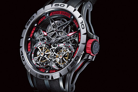The Excalibur Spider Skeleton Double Flying Tourbillon from Roger Dubuis