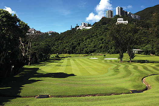 Hong Kong Golf Club's nine holes at Deep Water Bay