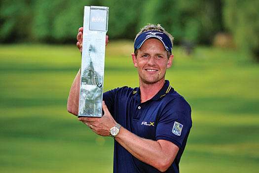 Luke Donald will be looking for his third victory in the event