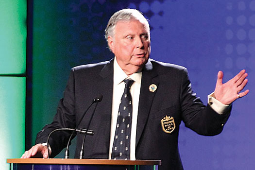 Peter Alliss, the "Voice of Golf"