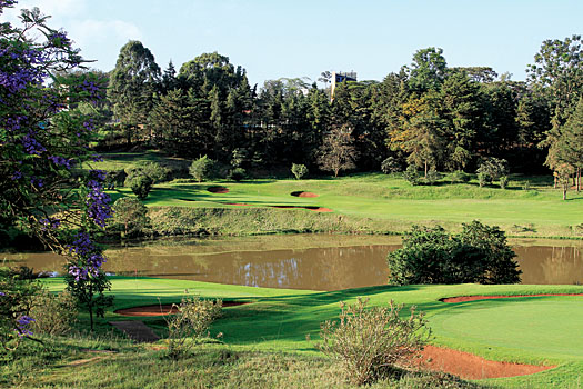 Water makes an appearance at Muthaiga Golf Club