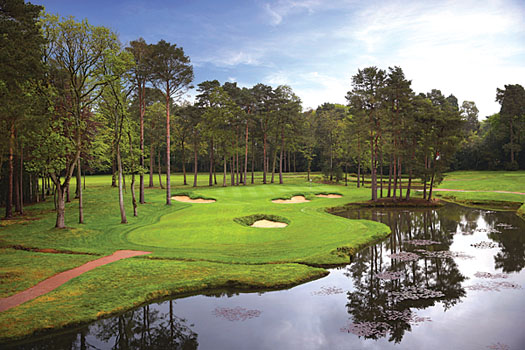 Woking Golf Club, one of the author’s favourites in the UK