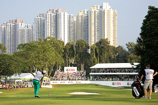 The 18th hole on the Composite Course has been the scene of much drama