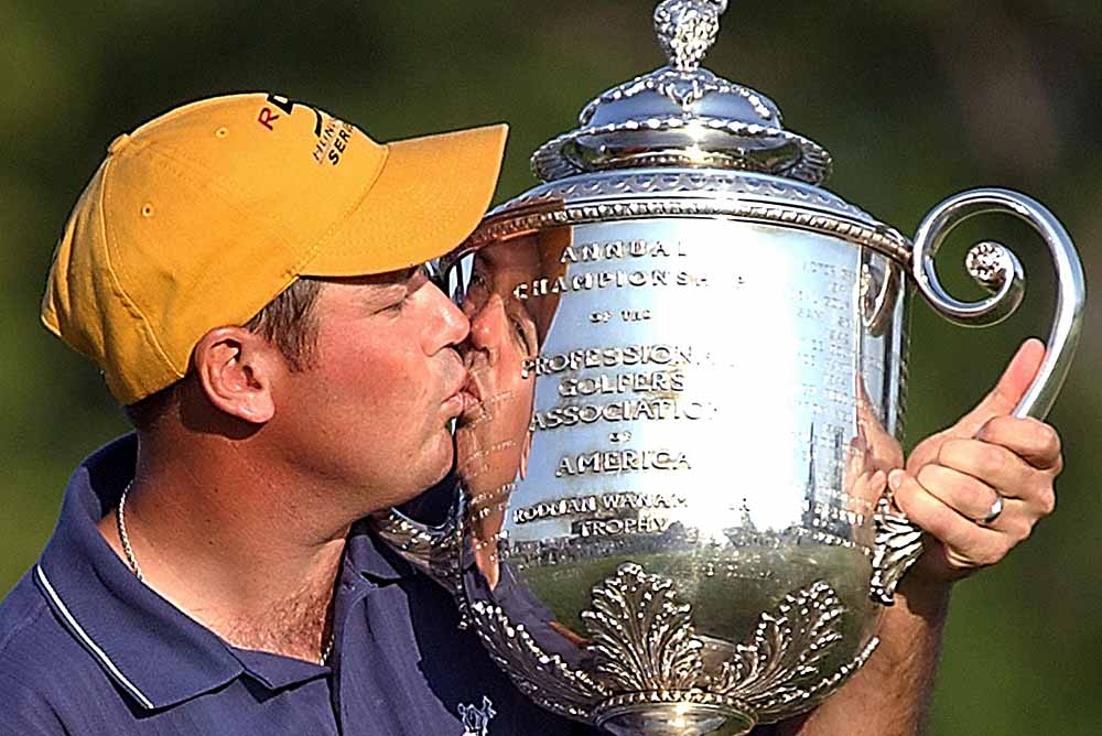 Rich Beem following his 2002 PGA Championship win