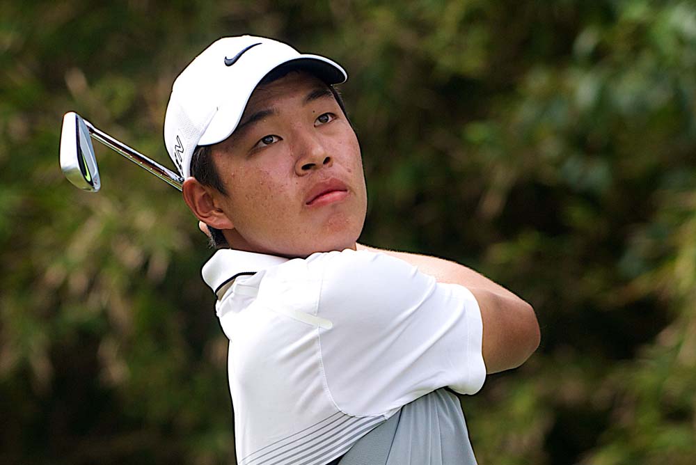 Jin impressed at last month's Thailand Golf Championship where he finished in a share of 11th
