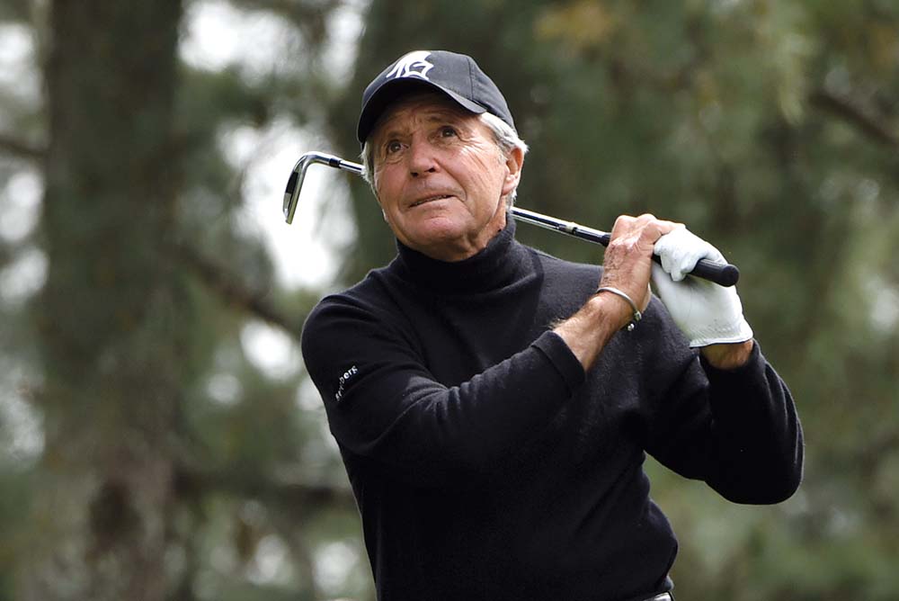 Nine-time major champion Gary Player