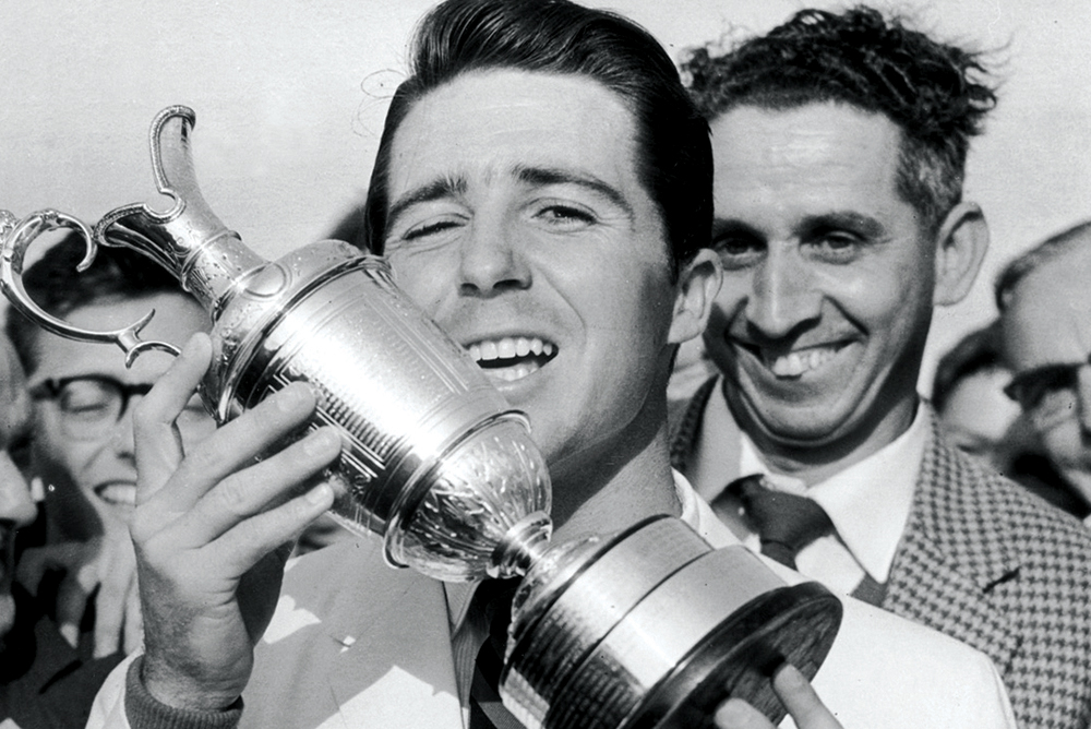 Player won the first of his Open Championship titles in 1959